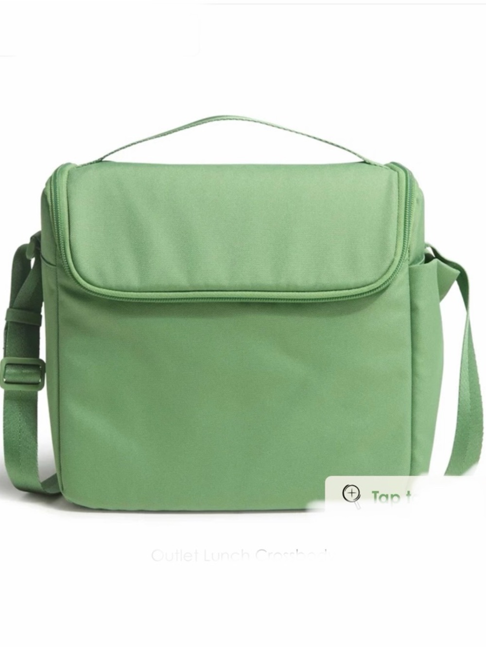 Vera Bradley Lunch Crossbody in Fluorite Green NWT